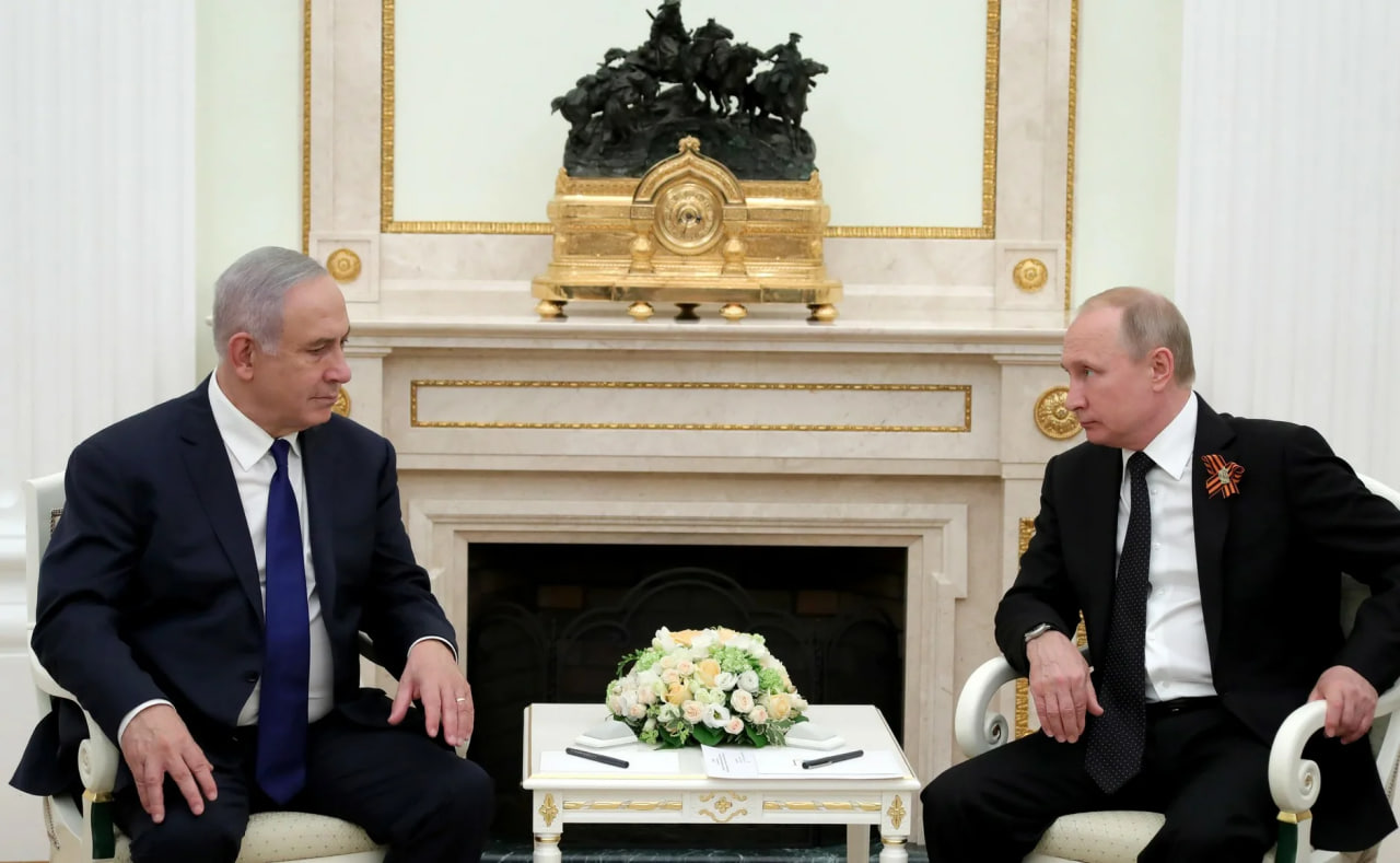 Putin Netanyahuni telefon orqali tabrikladi