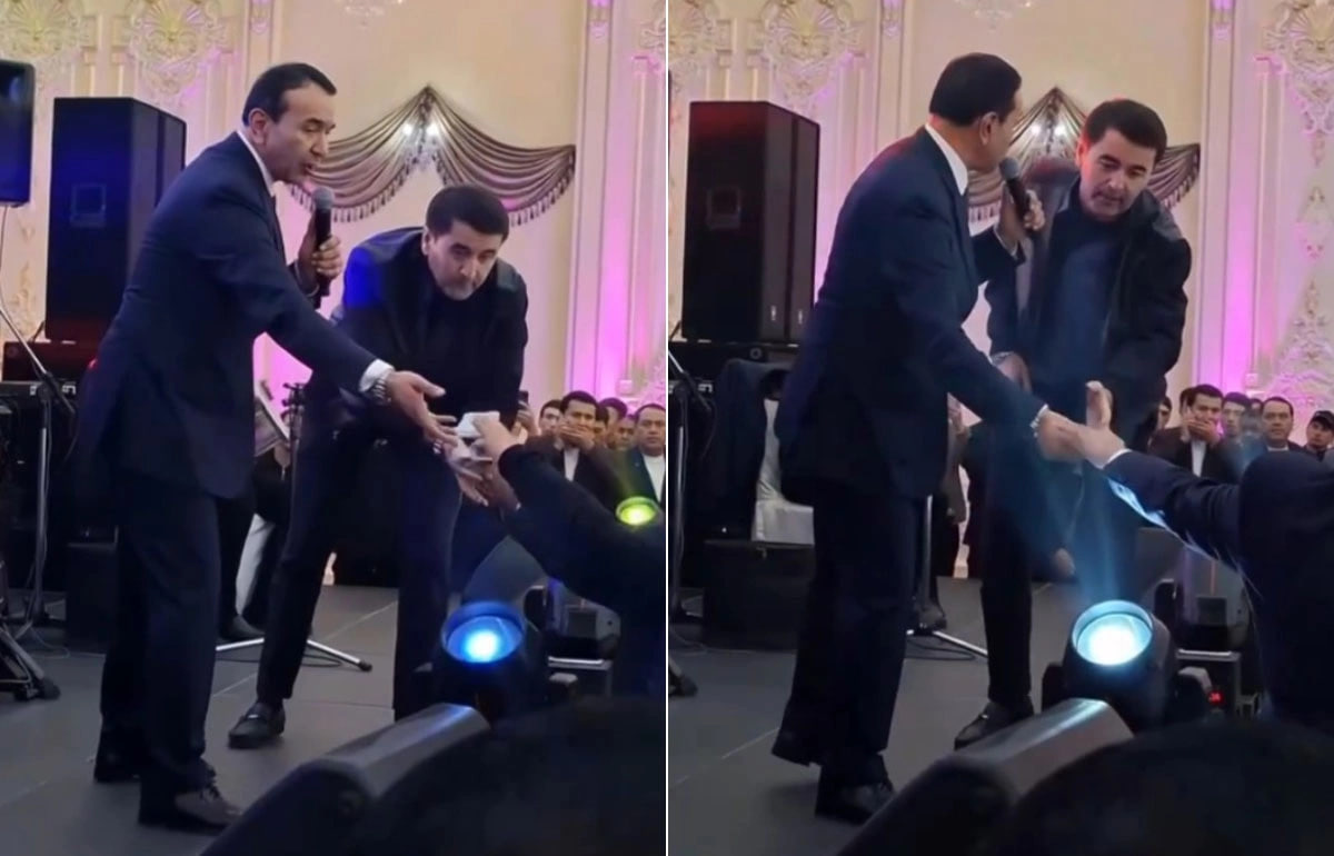 Аксилкоррупсия агентлиги Озодбек Назарбековни тўйда пул олгани учун жавобгарликка тортишни таклиф қилди